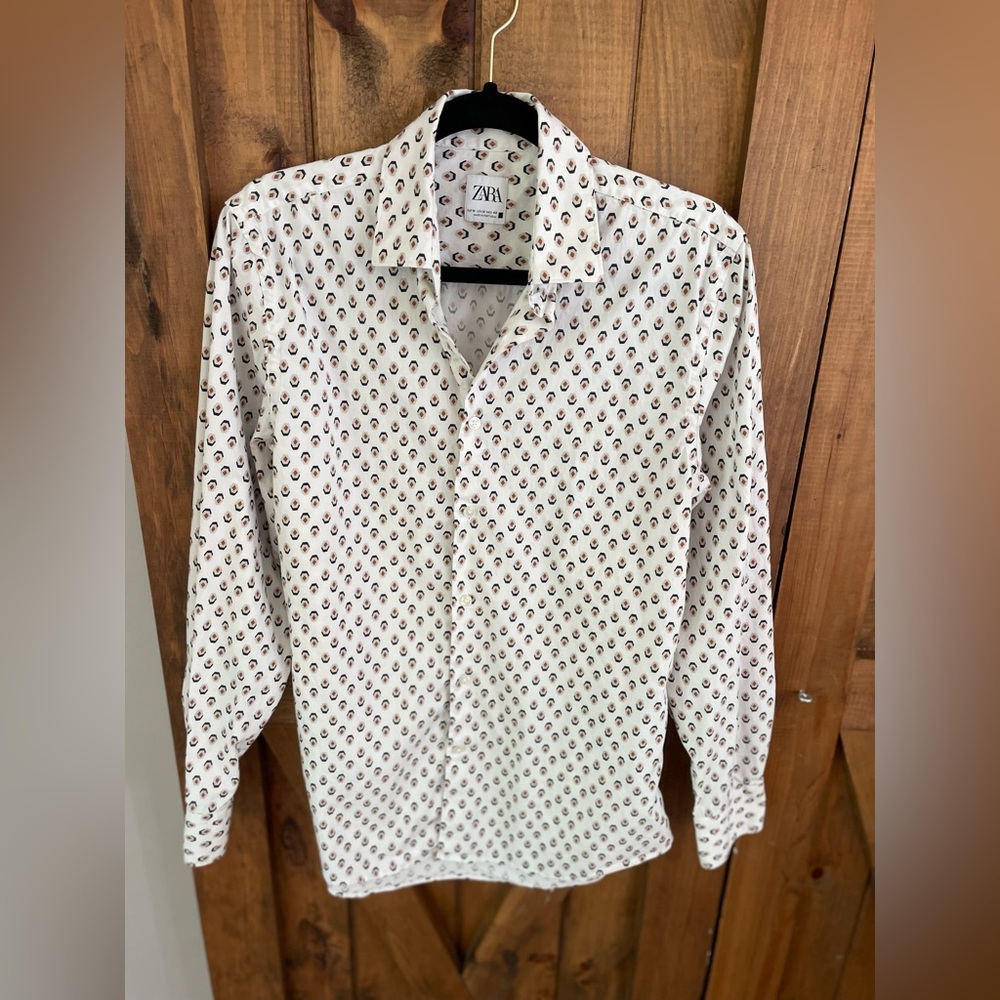 Zara Mens button down size M slim fit